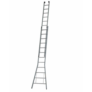 Dirks 2 delige opsteekladder 2x12 ongecoat Dirks 2 delige opsteekladder 2x12 ongecoat